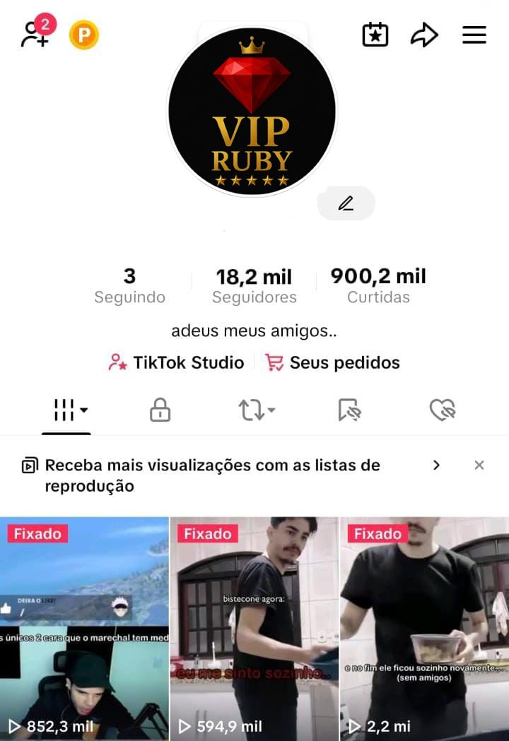 TikTok foco: CORTES/EDITS engajada